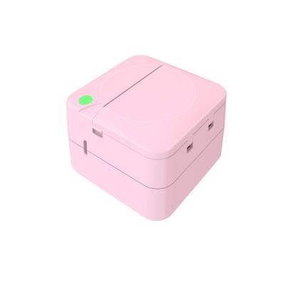 China Black And White Wireless Mini Photo Printer Portable Thermal Label Printer For Kids for sale