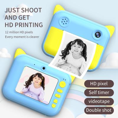 China 2022 New Function Cartoon Film Recording Cameras Children Analog Picture Camera Video Flash Camera for sale