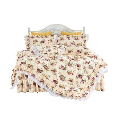 China Nondisposable Outstanding Quality Baby Sheets Bed Set 4 Piece Bedding Set For Sale for sale