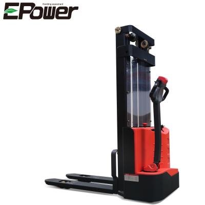 China Hotels Pallet Truck Lift Stacker 2 Ton Electric Battery Forklift Used in Warehouse for sale