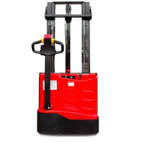 China Hotels Professional Portable Load Capacity Mini Electric Pallet Stacker Machine for sale