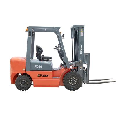 China IC famous forklift hotels china brand diesel forklift 2 ton 2.5 ton with container triple mast diesel forklift for sale