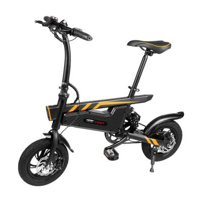 China Outdoor sports electric bicycle chopper 350w for adult 12 inch full suspension fat tire electric bike for sale