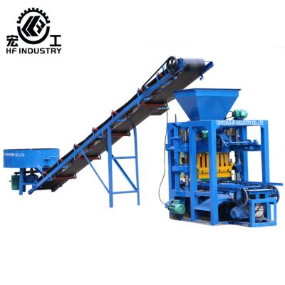 China QT4-26 Hollow Cement Block Machine In Philippines Concrete Block Making Machine Price for sale