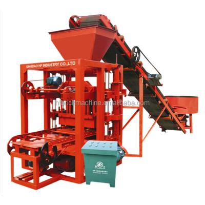 China QT4-26 eco brick making machine CONCRETE concrete block machine in Mexico for sale