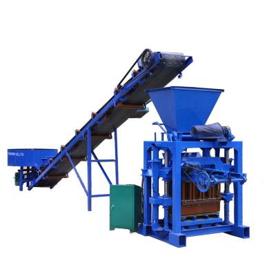 China Buliding Construction QT4-35 Concrete Interlock Block Cavity Cement Machine For Sale In Georgia for sale