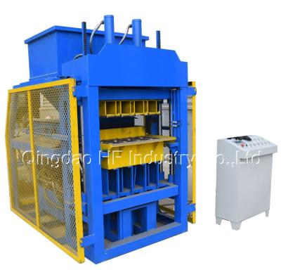 China HF5-10 Hydraulic interlocking clay brick machine in Kenya South Africa clay brick making machine for sale