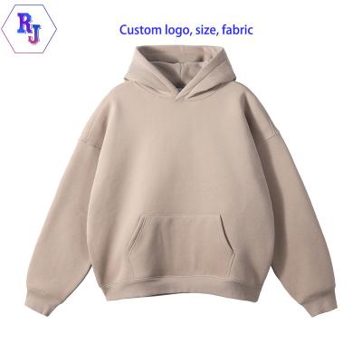 China Anti-wrinkle Factory Wholesale Puff Printing No String sweatsuit loose ankle pant Custom Logo 100% Cotton Thick fleece Hoodie For Men for sale