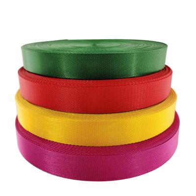 China High Tenacity Waterproof Custom Reflective PVC TPU Coated Nylon Webbing Strap for sale