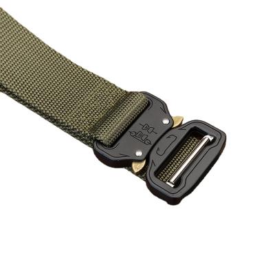 China Eco - Friendly Outdoor Men Quick Release Military Nylon Webbing Tactical Belt for sale