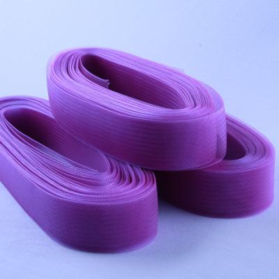 China 25 yards flexible or 50 yards per roll crinoline stiff horsehair braid for petticoat for sale