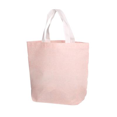 China Reusable Non Woven Shopping Bag With Logo Fabric Folding Shopping Bags Cheap Custom Printed Recyclable for sale