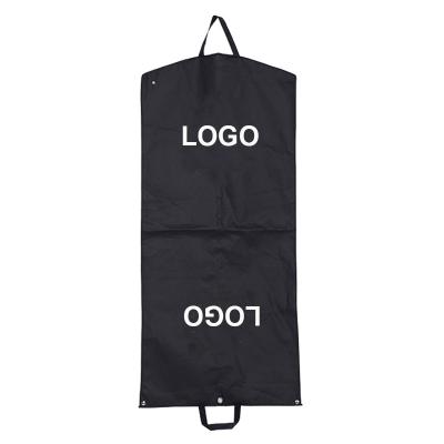 China Hot Sale Business Travel Large Eco-friendly Garment Bag With Zipper, 40/50 Inch Dress Clothes Cover Nonwoven Suit Storage Bag For Man for sale