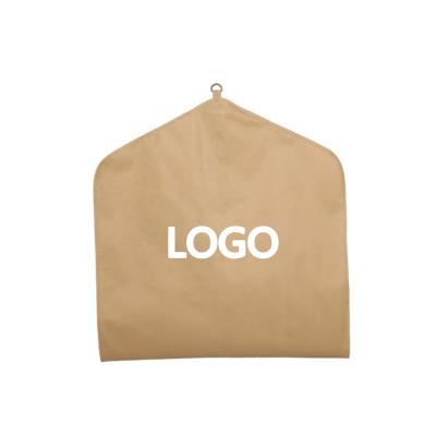 China Reusable Good Quality Custom OEM Printed Low Price Free Samples Non Woven Suit Cover Eco Friendly Portable Garment Bag for sale