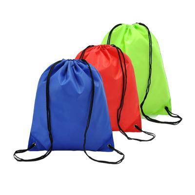 China FREE SAMPLE Heavy Duty Drawstring Backpacks Eco - Friendly For Travel , 15 Years Experience Buying Outdoor Gym Sport Drawstring Bag Non Woven for sale