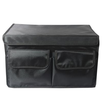 China Business Car Trunk Storage Box with Lid and Handle Car Trunk Organizer for sale