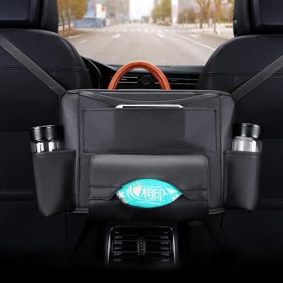 China Hot Selling Seat Gap Car PU Car Auto Accessories Storage Food Bag Medium Side Organizer Leather Handbags Leather Hot for sale