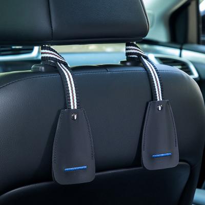 China Multifunctional Car Organizer Storage Holder Car Back Seat Hook For Bags Vehicle Hidden Headrest Hanger Clips For Shopping Bag Car Accessories for sale