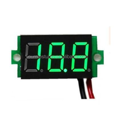 China DC 3.2 voltage measurement | 30V Two Line LED Digital Voltmeter With Reverse Polarity Protection for sale