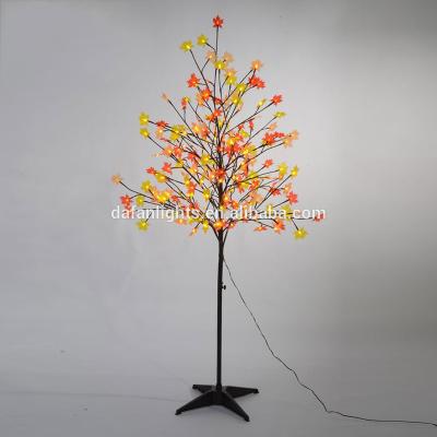 China Warm White Simulation Maple Tree Light 180cm Outdoor Decoration Artificial Plastic Maple Tree Branch Light for sale