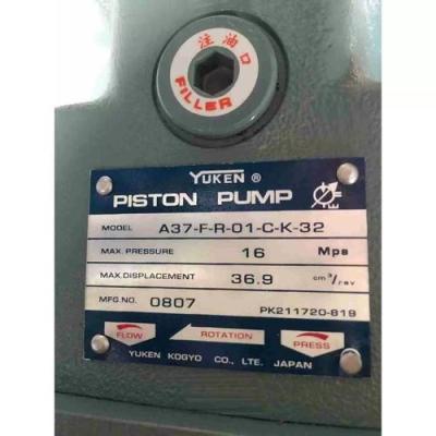 China A3H100-LR14KK-10 A3H145-FR01KK-10 A3H145-LR01KK-10 YUKEN Piston Pump for sale