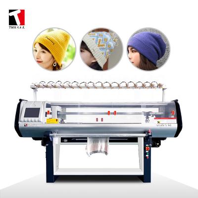 China E-hoh Geschwindigkeit der Musselin-Textilhut-Strickmaschine-80inch automatisch mit 1 System zu verkaufen