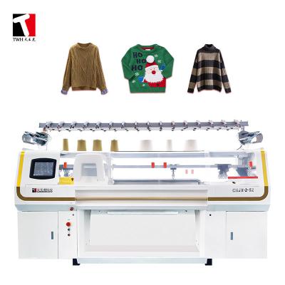 Cina Il Jersey tricotta il sistema duale piano della macchina per maglieria 80inch 5G del maglione del tessuto in vendita