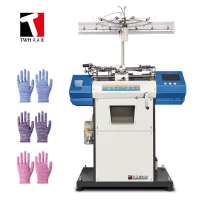 China 0.8KW Glove Knitting Machines , 7G 10G 13G Computer Controlled Knitting Machine for sale