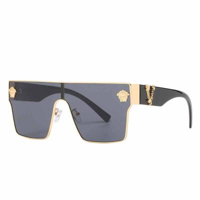 China Fashion Sunglasses Newest Fashion Luxury Rhinestone Oversized Shade UV400 Sunglasses Men 2022 With Original Box for sale