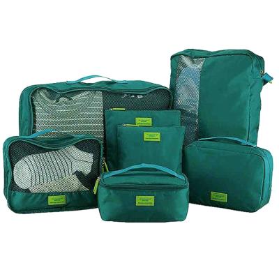 China Fashion Wholesale 7pcs Travel Storage Pouch Set for sale