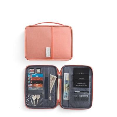 China Normcore/Document Organizer Bag Family Passport Holder Travel Minimalist Waterproof Wallet for sale