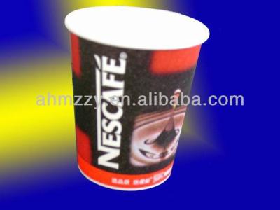 China China HuangShan MinZhou Single Wall Disposable Ice Paper Cups Lids for sale