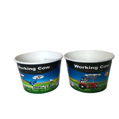 China 230ml 8oz disposable ice cream cup, soup bowl for sale