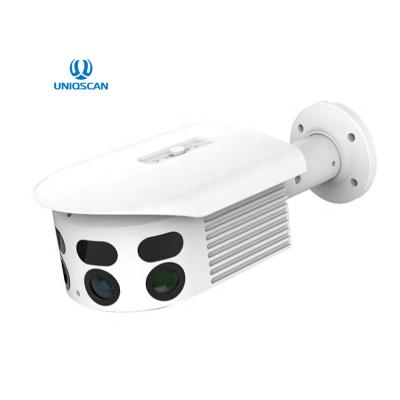 China Target Account UNIQSCAN H.265 Smart IR 180 Starlight Panoramic View 8K CCTV Security Bullet IP Camera for sale