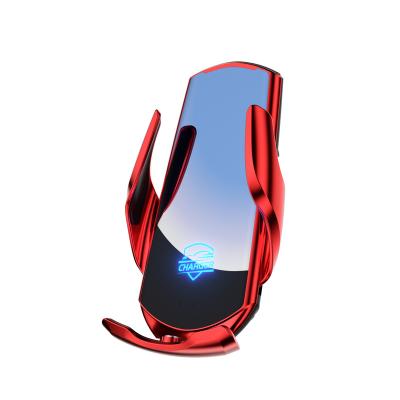 China Multifunctional 15W Qi Auto Car Wireless Charger For iPhone 12 11 XS XR X 8 Samsung S20 S10 USB Magnetic Infrared Sensor Phone Holder Mount for sale