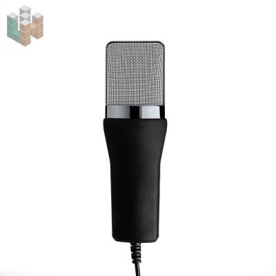 China Economical Microphone 3.5mm Wired MIC For Home Stereo Desktop PC Tripod YouTube Gaming Video Chat Recording Meeting Podcasting for sale