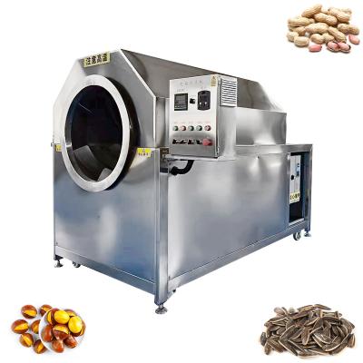 China Xinlongjia Vegetable Processing Plant Large Capacity Nuts Seeds Rotisserie Coffee Bean Roasting Machine Factory Drying Roaster for sale