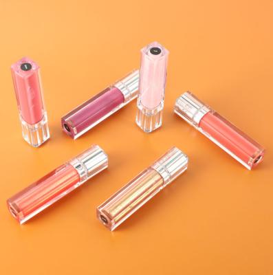 China Wholesale custom seller vegan liquid lip glo matte clear shiny cheap luxurious waterproof shimmer for sale