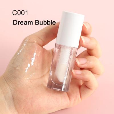 China 2021 Custom Wholesals Large Brush Waterproof Long Lasting Cruelty Free Cosmetics Matte Lip Gloss for sale