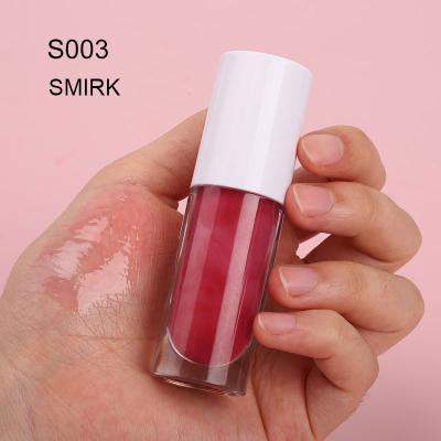 China Wholesale Waterproof High Quality Perfume Liquid Clear Glossy Glitter Create My Own Lip Gloss for sale