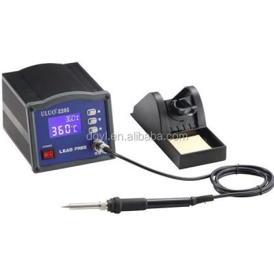 China Dual Temperature Display 90W Lead Free Soldering ULUO-2205 Soldering Station for sale