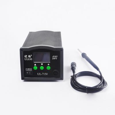 China Machinery Industry Lead Free Soldering Station 150W For Power UL-7150 Large Digital Display LCD Screen for sale