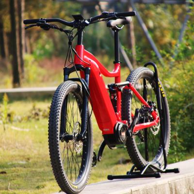 China 2021 Multifunctional Off Road ebike 48V 1000W Bafang Mid Drive G510 Electric Mountain Bike Full Suspension e MTB for sale