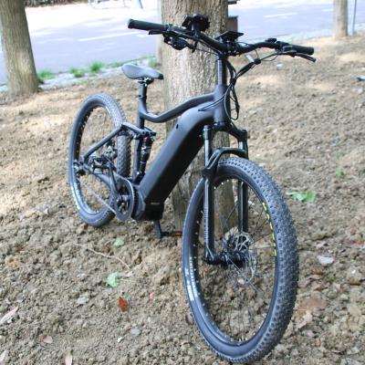 China Aluminum alloy new year promotion mtb bafang bike ultra mid drive g510 frame 1000w ebike with full suspension for sale