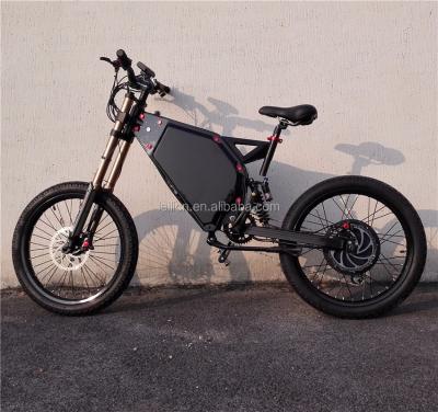 China 2016 full steel enduro bike, electric bicycle, 5kw 5000w high speed suspension electric ebike made in china for sale