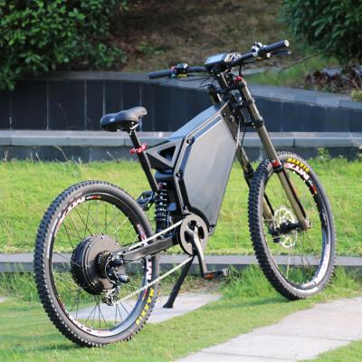 China Aluminum Alloy High Speed ​​Full Suspension Electric Bike 3000w 60V 72V MTB Ebike with Lithium Battery for sale