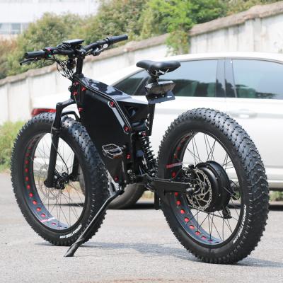 China 48V 1500W Fat Bike Steel Super Power Fat Tire Ebike Electric Hunting Bicycle for sale