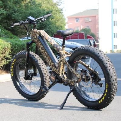 China Aluminum alloy Bafang mid drive motor G510 electric dirt bikes for adults fatbike electric bike 1000w for sale