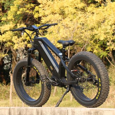 China MD750 aluminum alloy warthog ebike double 2 batteries fat electric bike with 8fun M620 motor ebike factory direct for sale