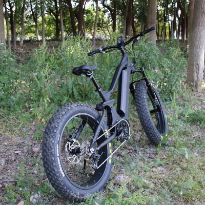 China Best Chasing Leili Full Suspension Aluminum Alloy Fat Bike ebike 1000W Bafang G510 Motor System Electric Bicycle for sale